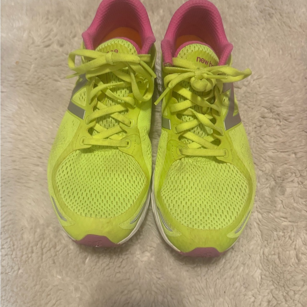 New Balance Women's Neon Yellow Running Shoes